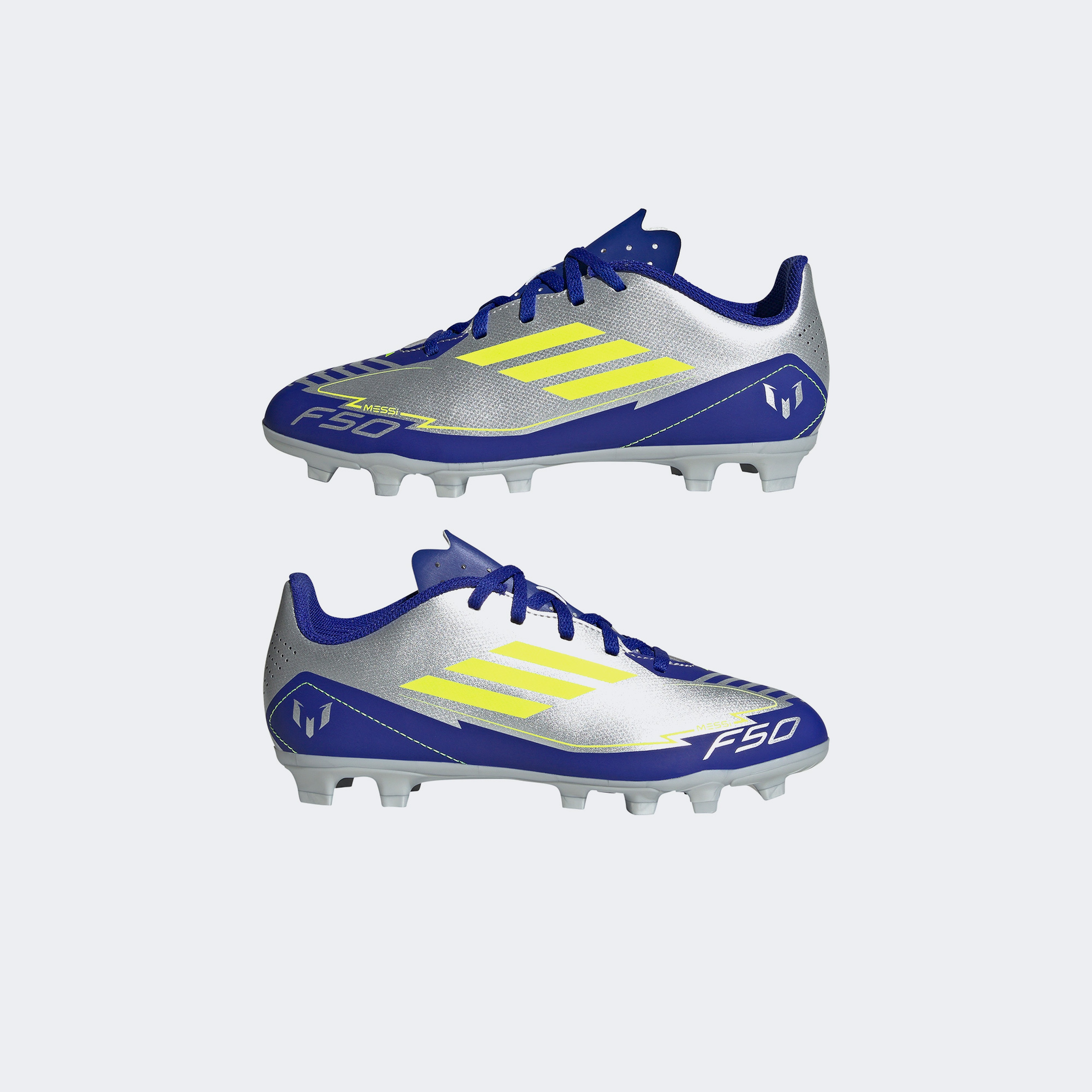 adidas F50 Leagues FG/MG J Messi Çocuk Gri Krampon