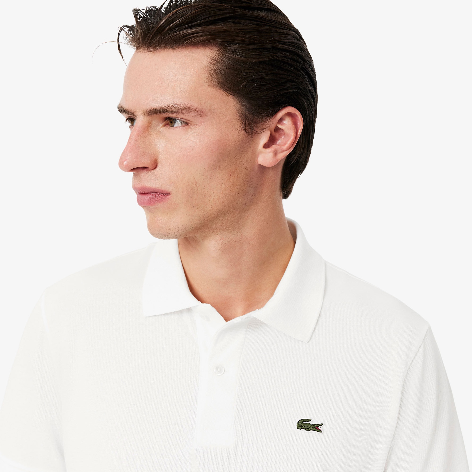  Lacoste L.12.12 Erkek Beyaz Polo