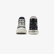 Converse Chuck Taylor All Star EVA Lift Polka Dots Çocuk Siyah Platform Sneaker