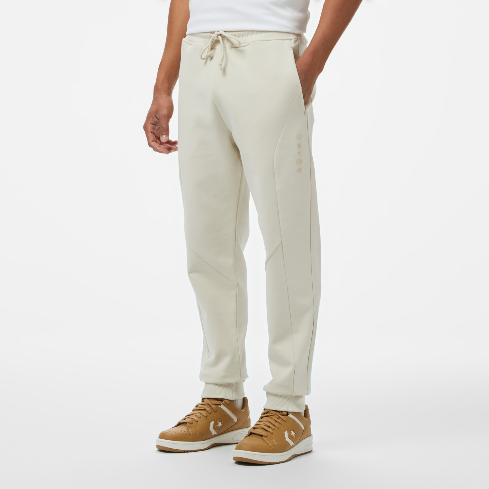  UNITED4 Regular Fit Erkek Krem Eşofman Altı