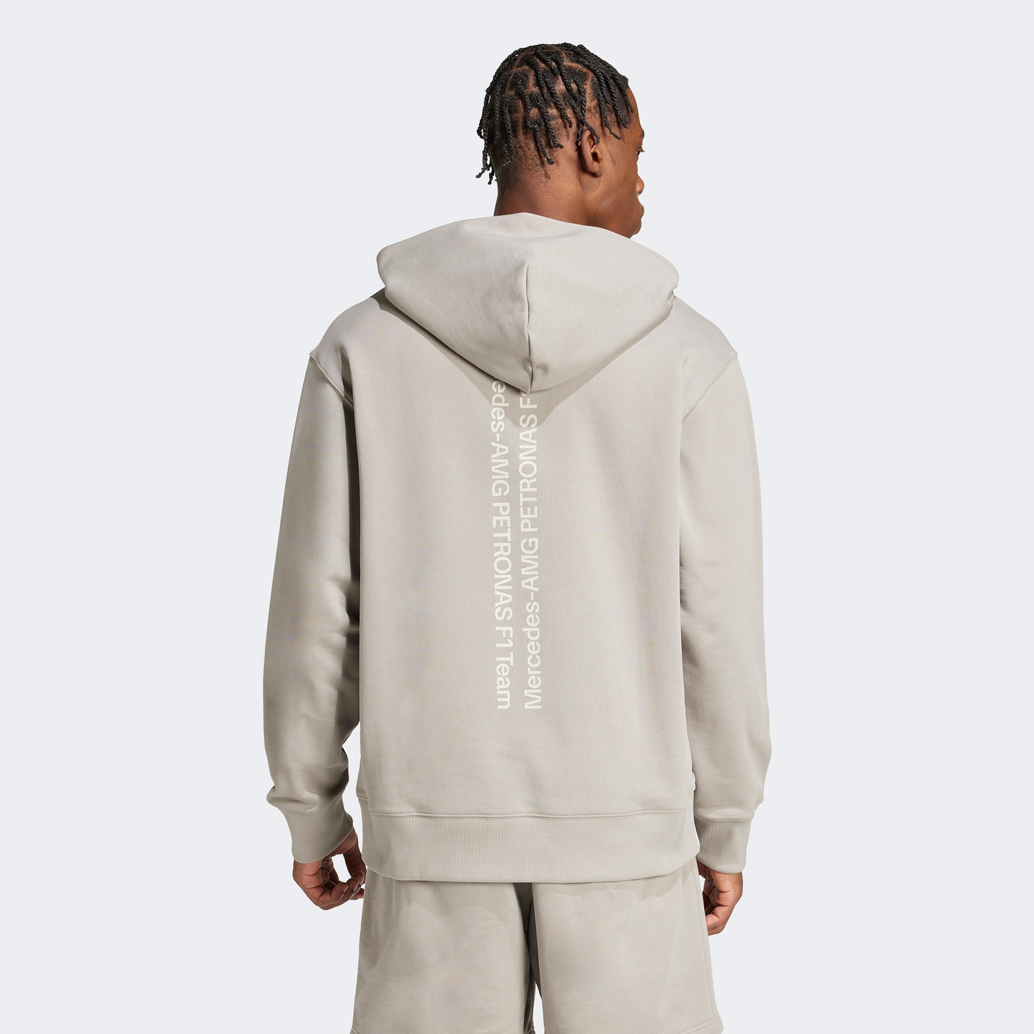  adidas Mercedes Amg Petronnas Formula One Team Erkek Bej Sweatshirt
