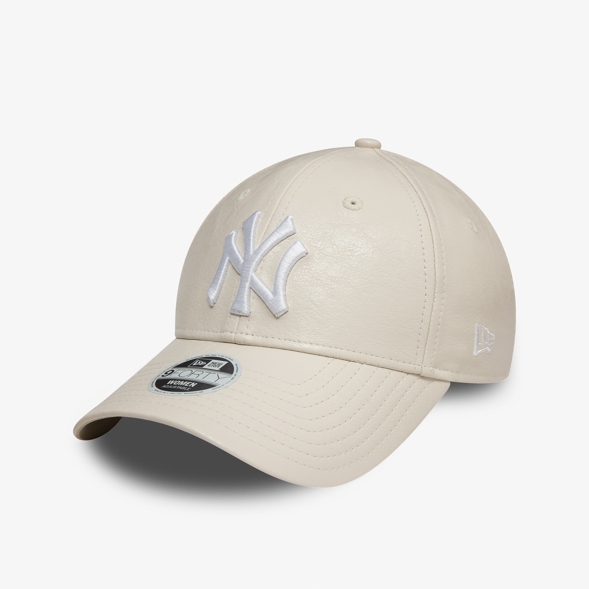  New Era Crinkled 9Forty Losdod Kadın Bej Şapka