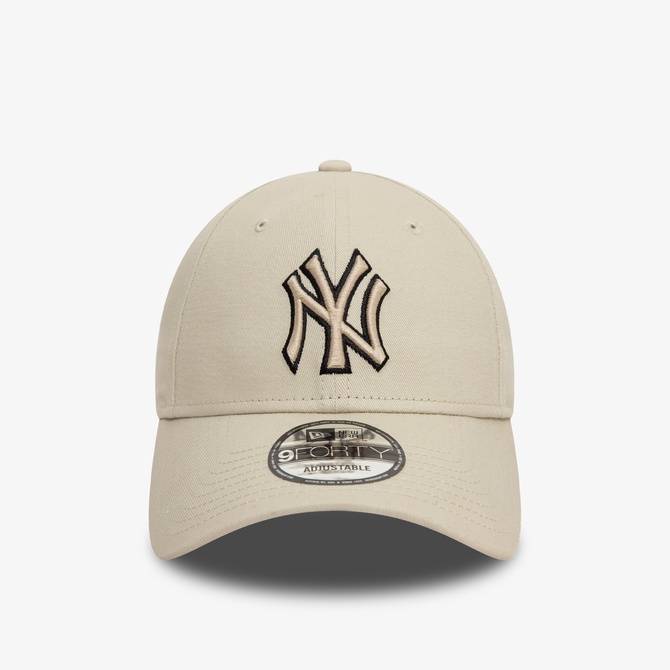  New Era Team Outline 9Forty Unisex Bej Şapka