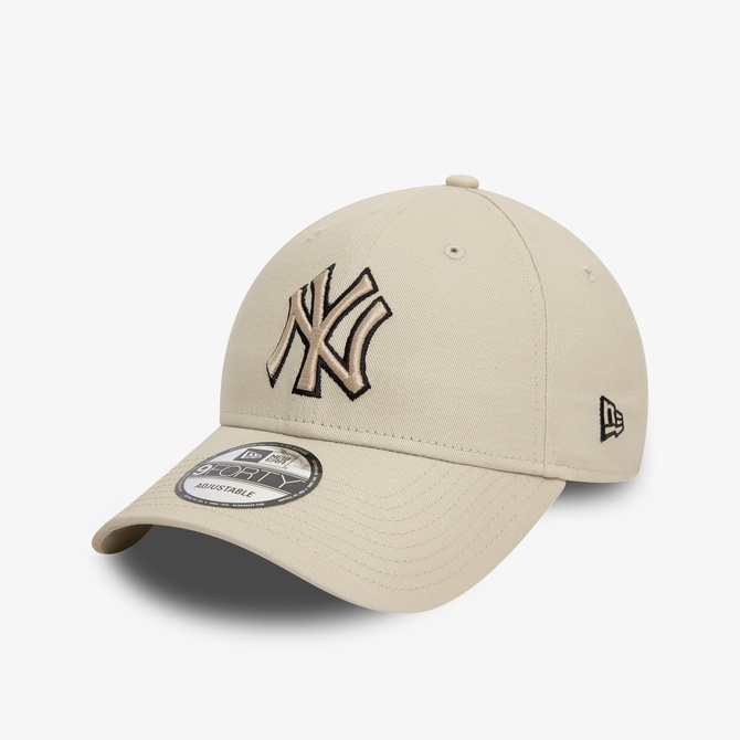  New Era Team Outline 9Forty Unisex Bej Şapka