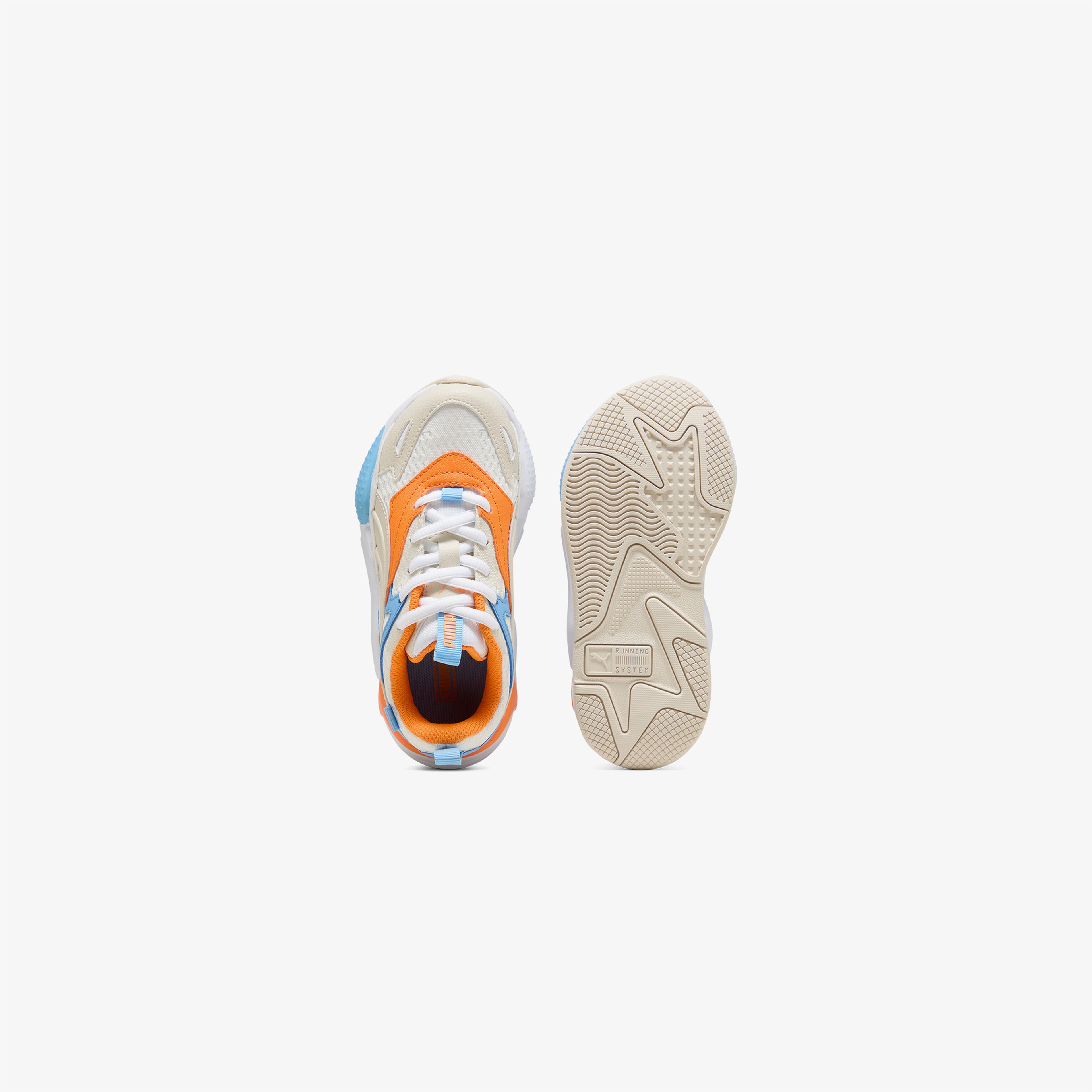 Puma RS-X Efekt Çocuk Turuncu/Mavi Sneaker
