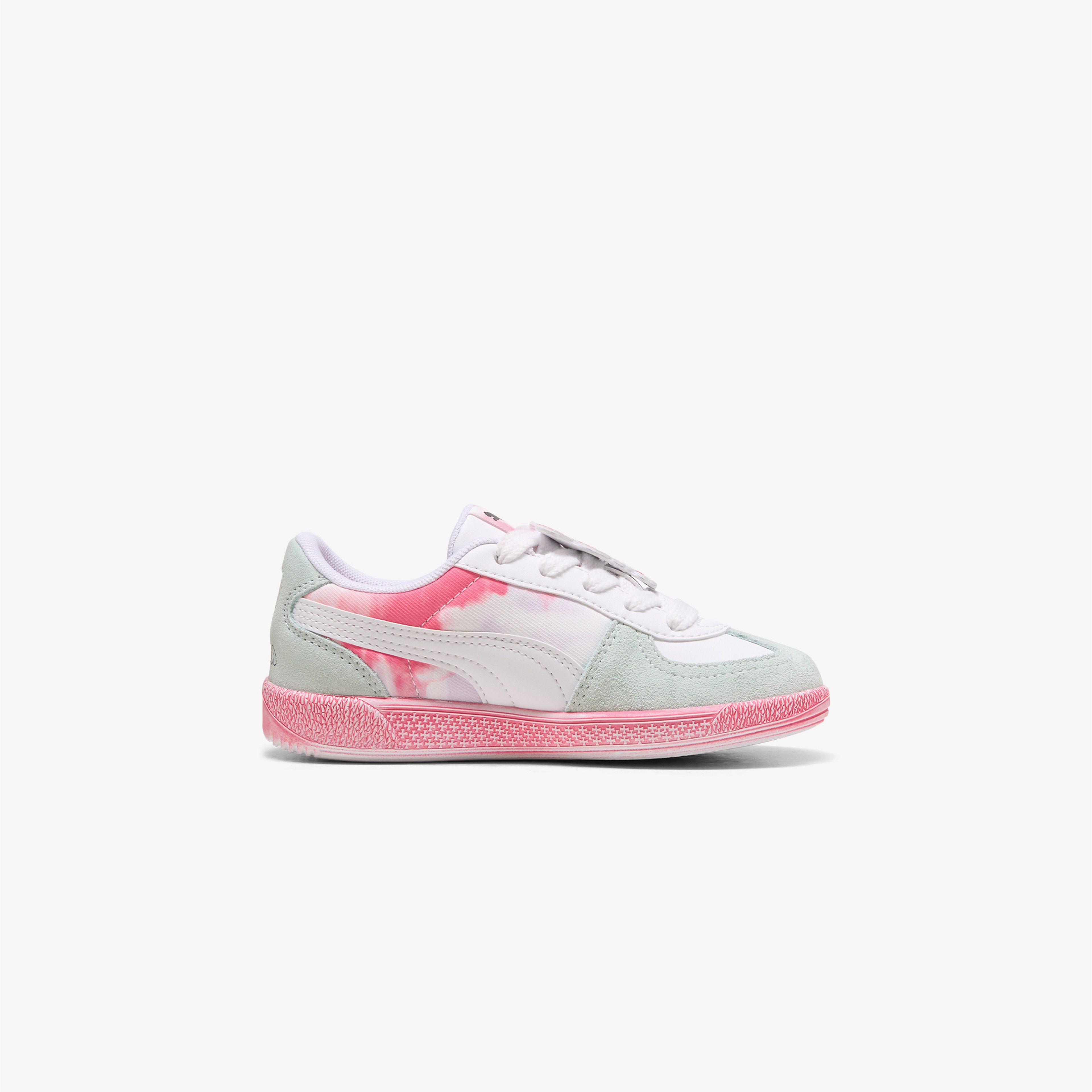 Puma Palermo Hello Kitty & Friends Çocuk Yeşil/Pembe/Beyaz Sneaker