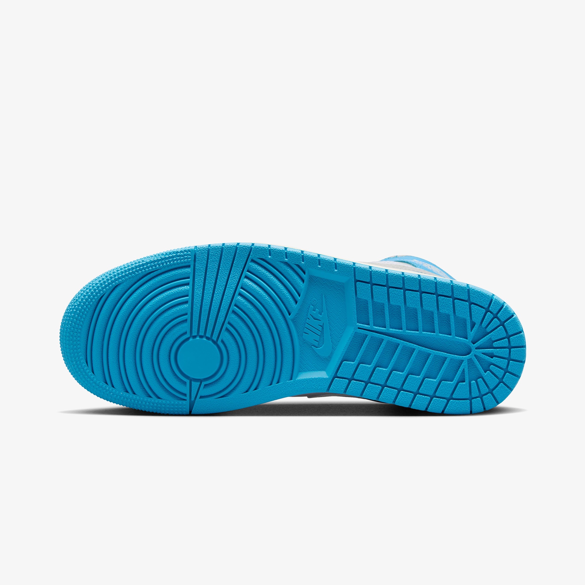  Nike Air Jordan 1 Mid Kadın Mavi Bilekli Sneaker