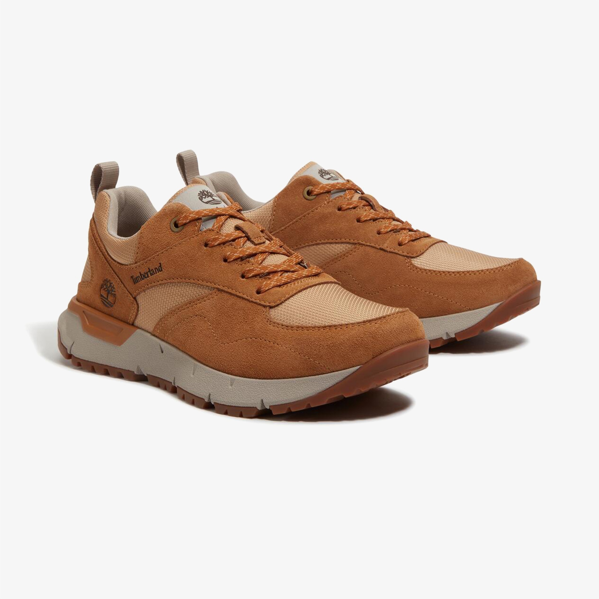  Timberland Voyager Park Low Lace Up Erkek Kahverengi Sneaker