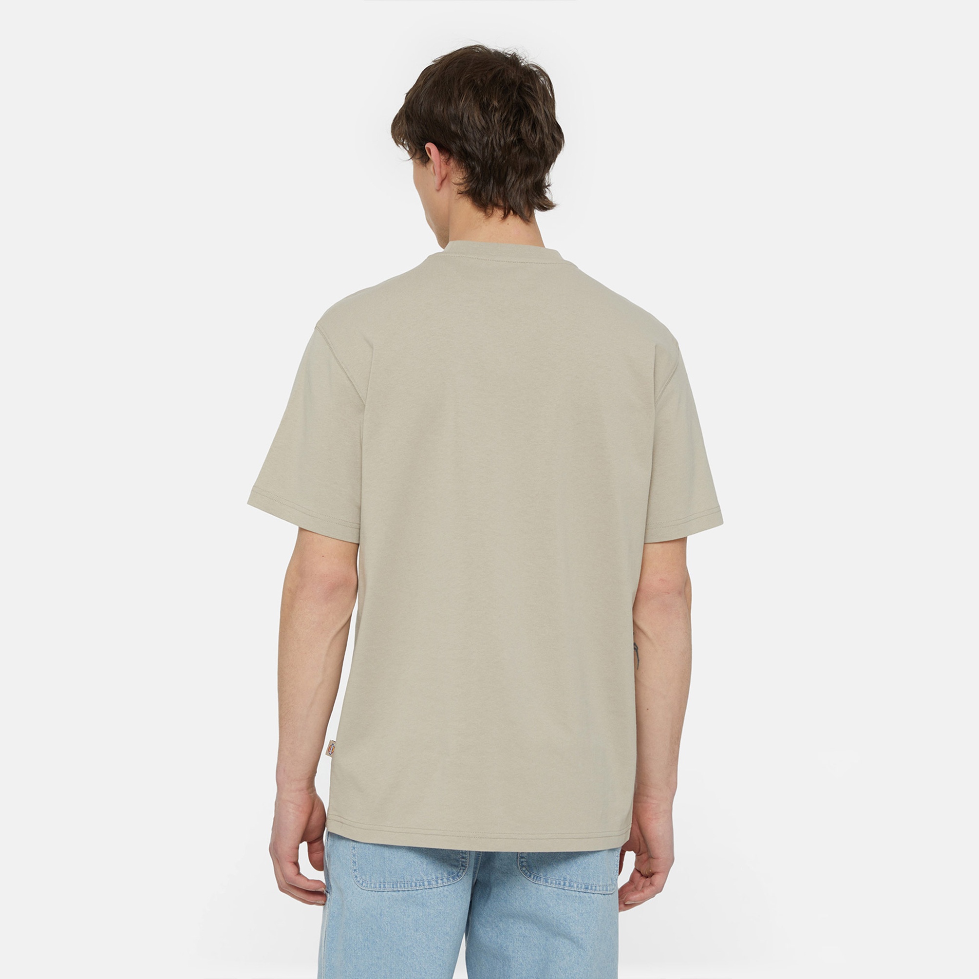  Dickies Summerdale Ss Erkek Krem T-Shirt