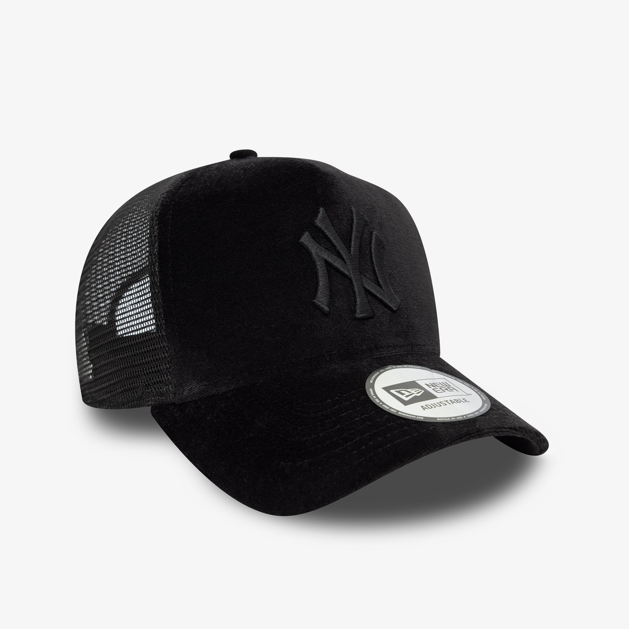  New Era 9Forty New York Yankees Velour Kadın Siyah Şapka