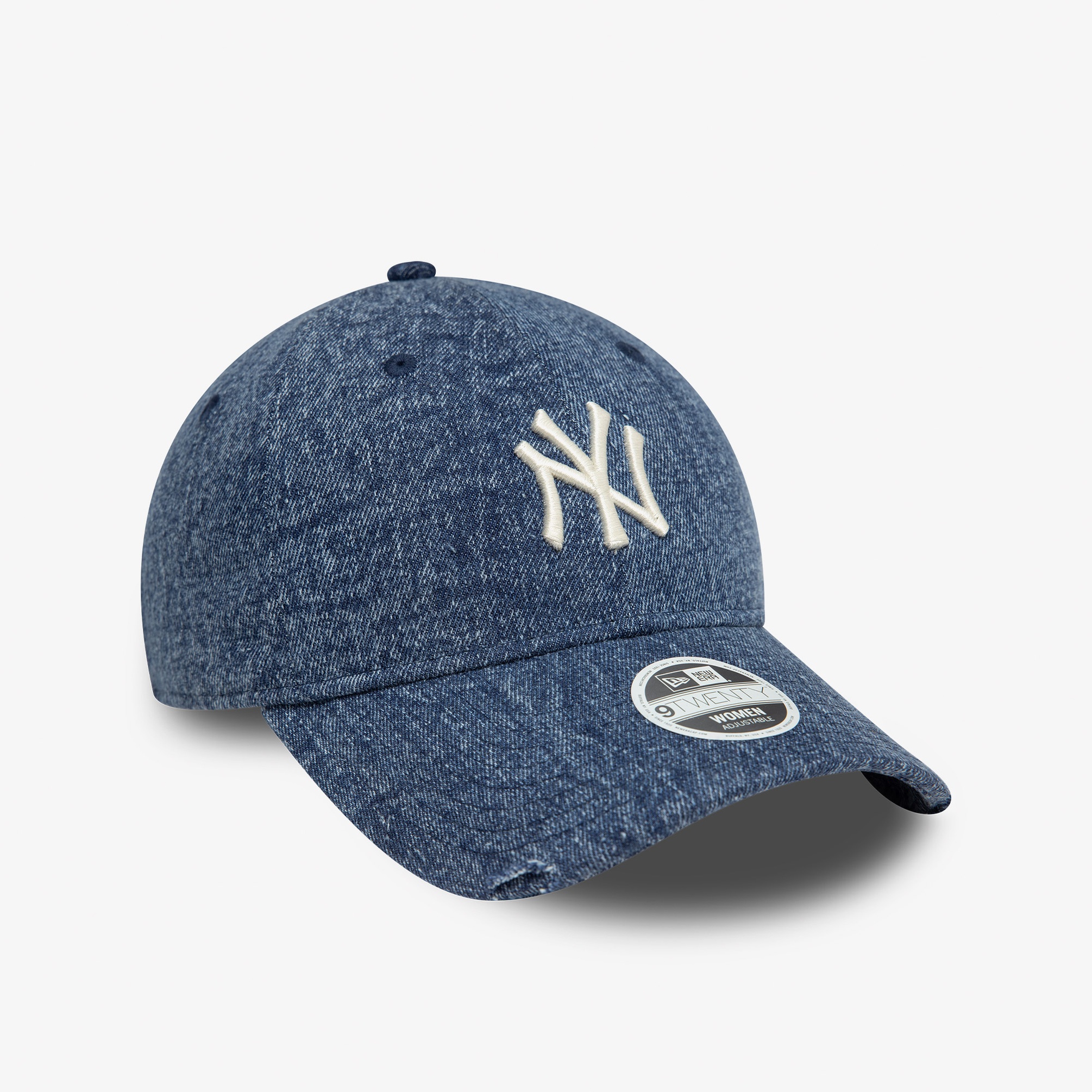  New Era Acid Denim New York Yankees Kadın Mavi Şapka