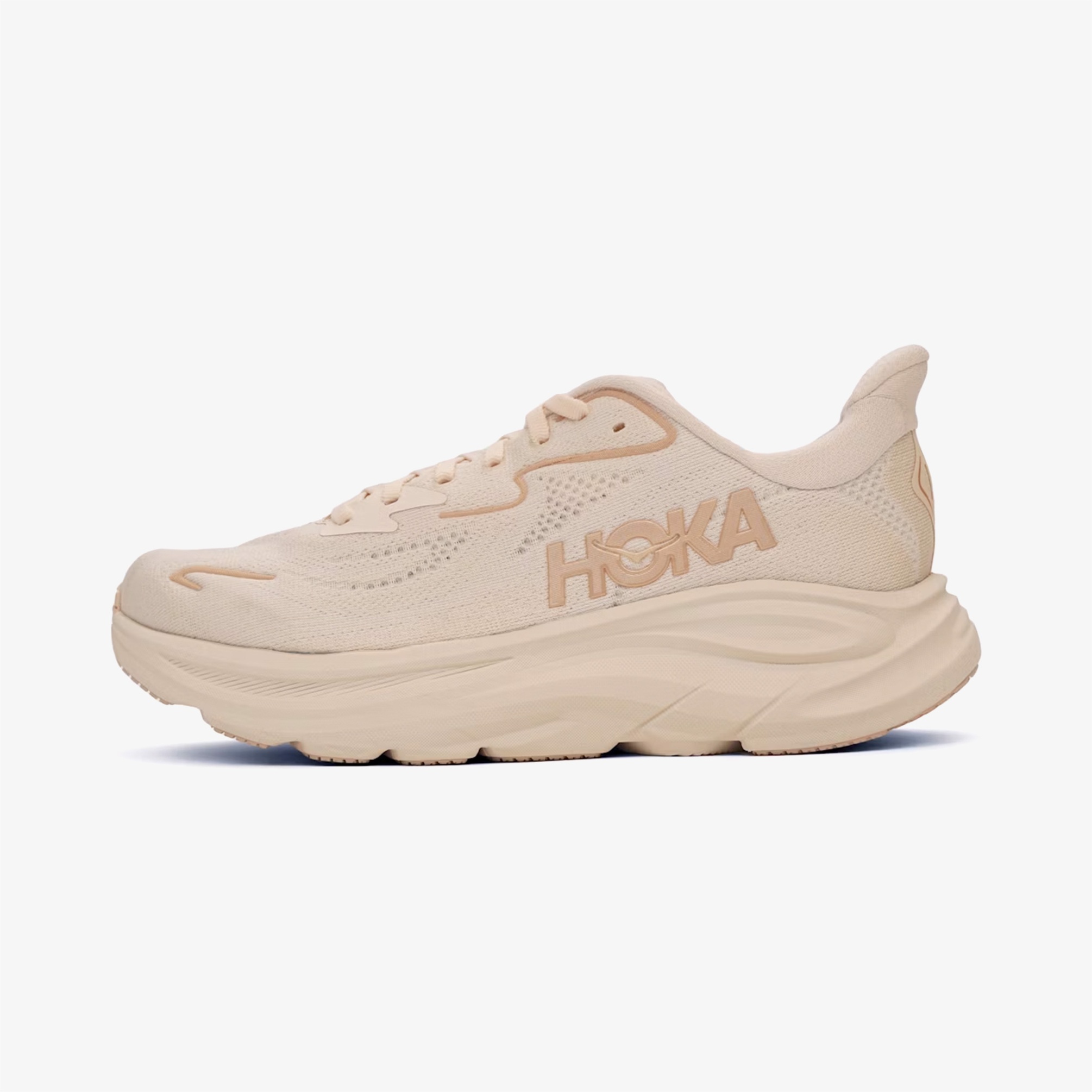  Hoka Clifton 10 Kadın Krem Koşu Ayakkabısı