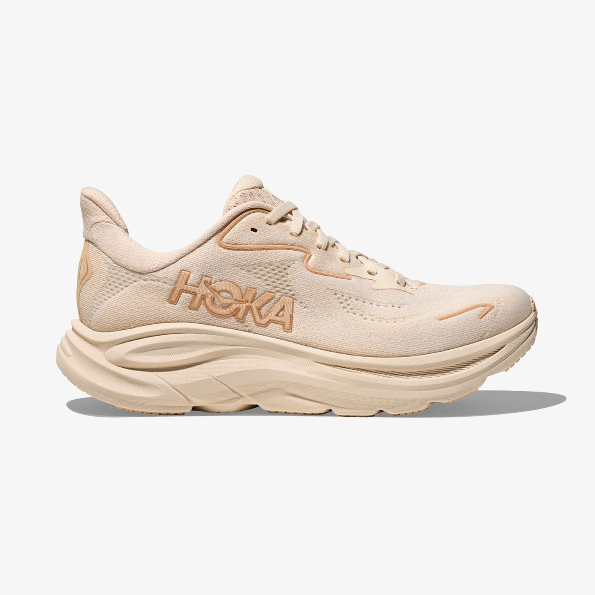 Hoka Clifton 10 Kadın Krem Koşu Ayakkabısı