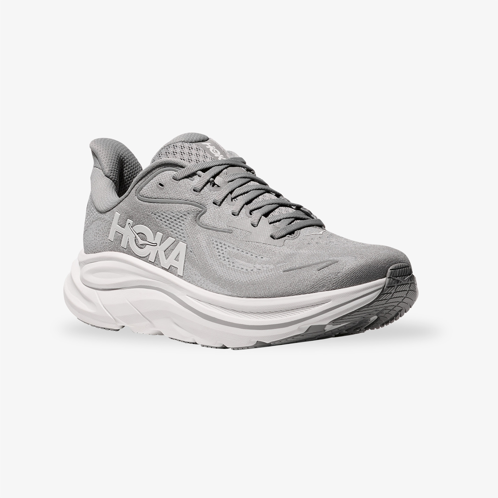  Hoka Clifton 10 Erkek Gri Koşu Ayakkabısı