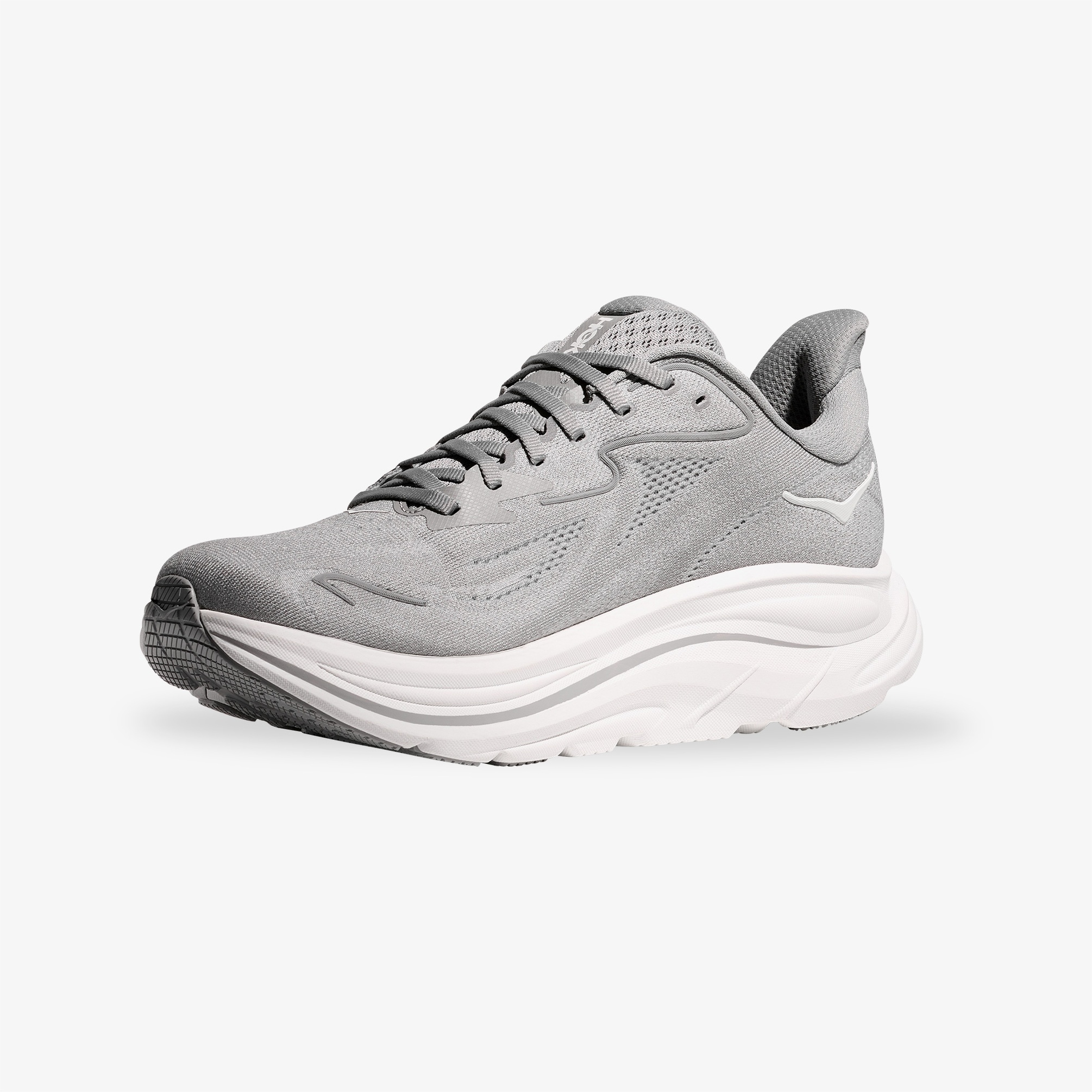  Hoka Clifton 10 Erkek Gri Koşu Ayakkabısı