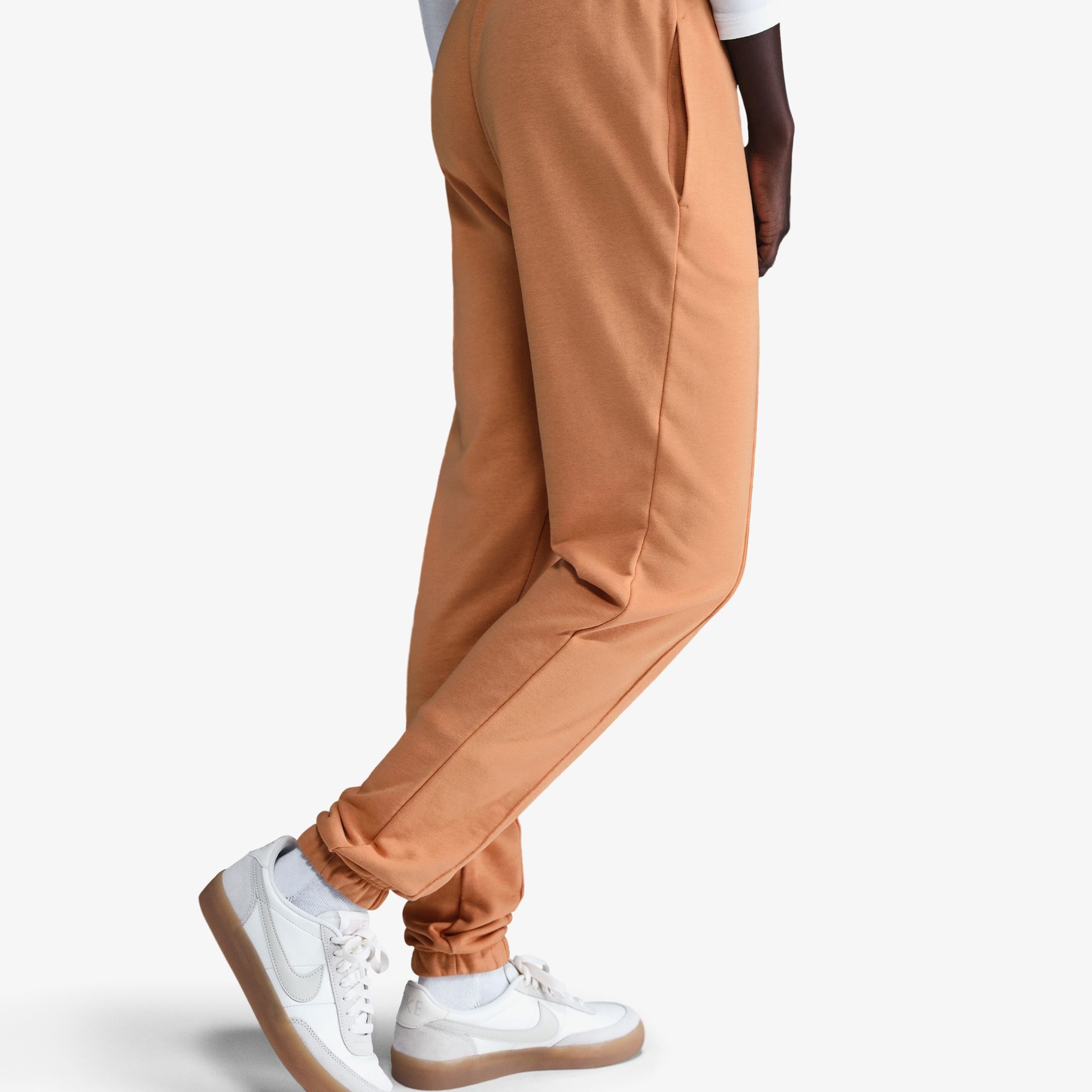  Nike Sportswear Chill Knit Kadın Turuncu Eşofman Altı