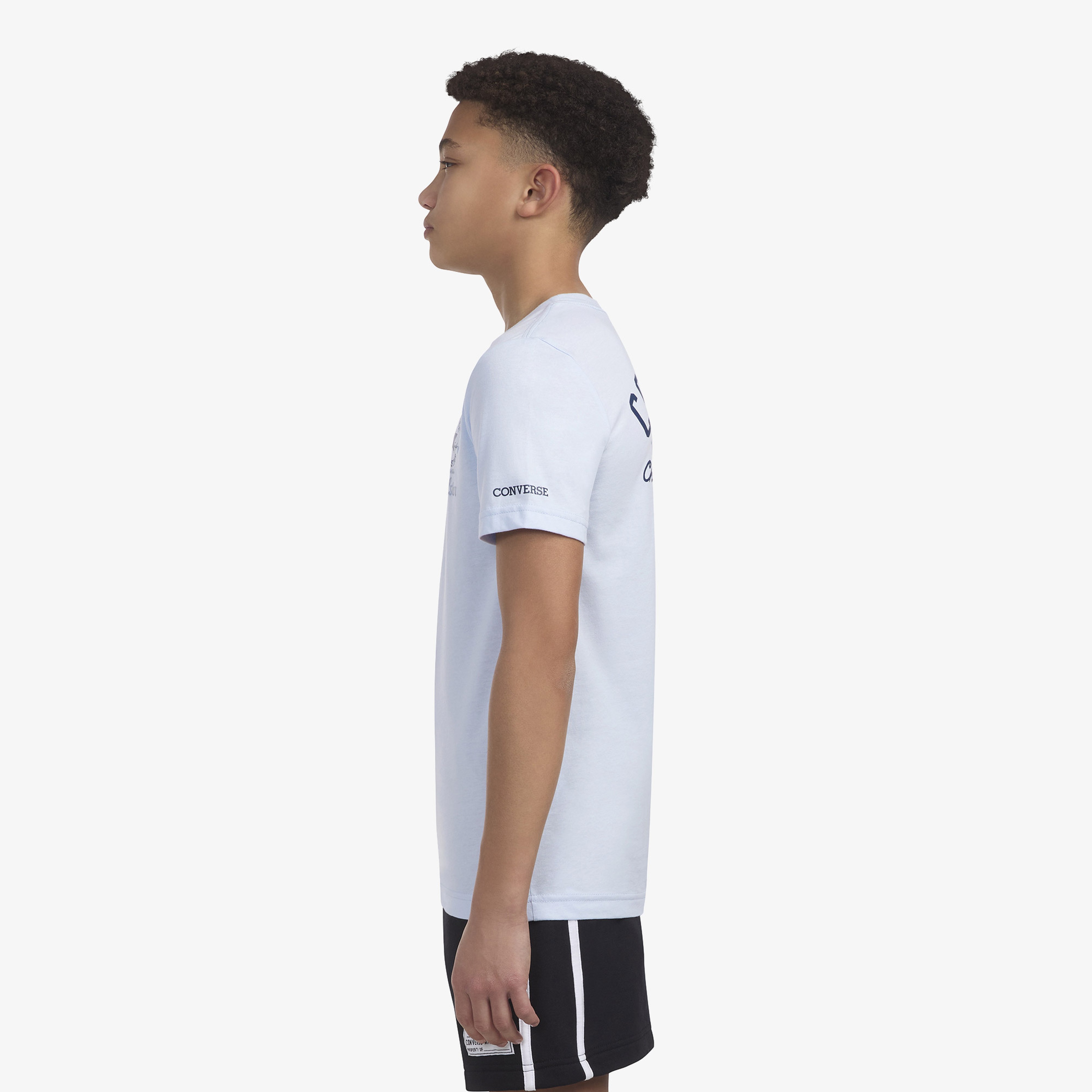 Converse Chuck Taylor All Star Çocuk Mavi T-Shirt