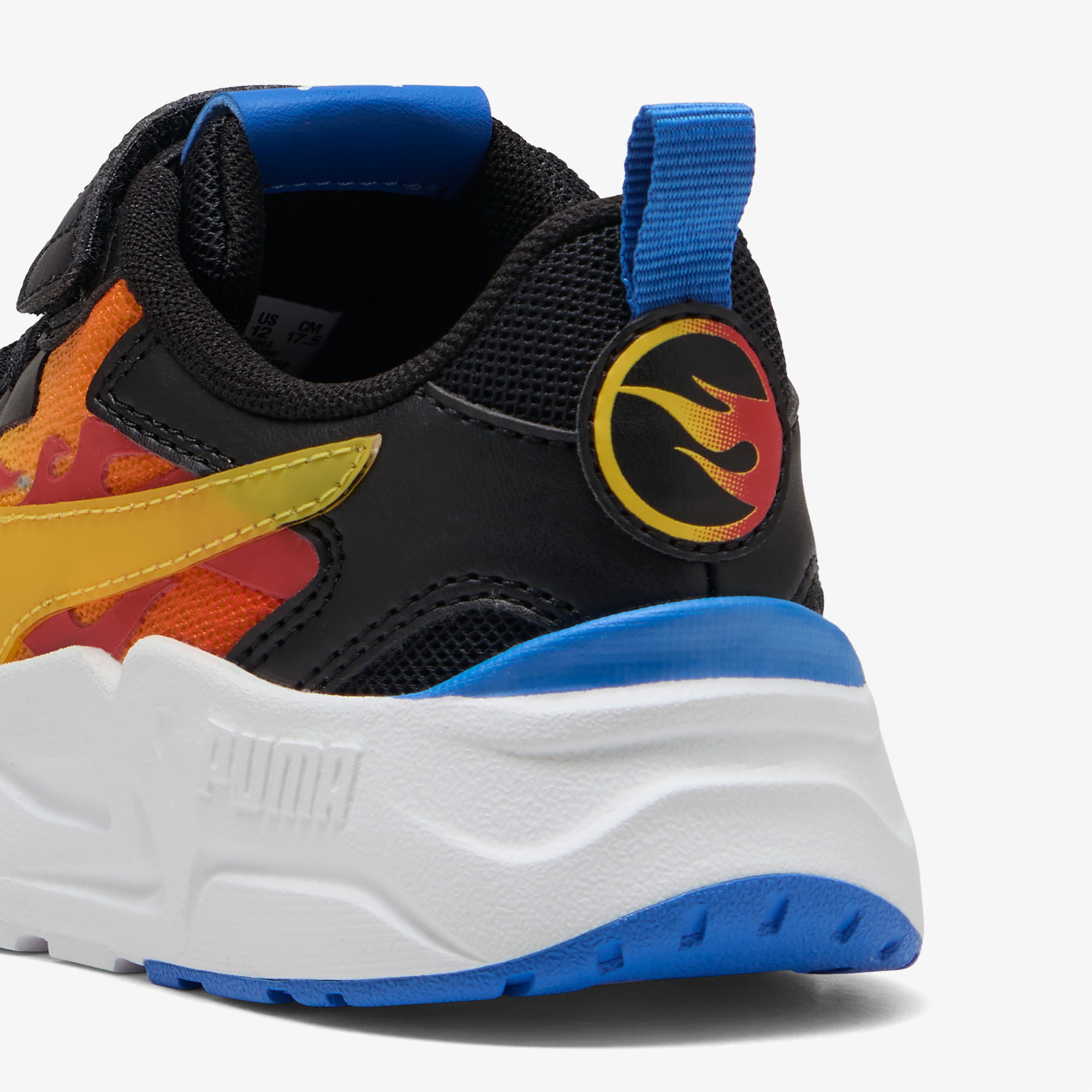 Puma Trinity Lite Hot Wheelsac+Ps Çocuk Siyah Sneaker