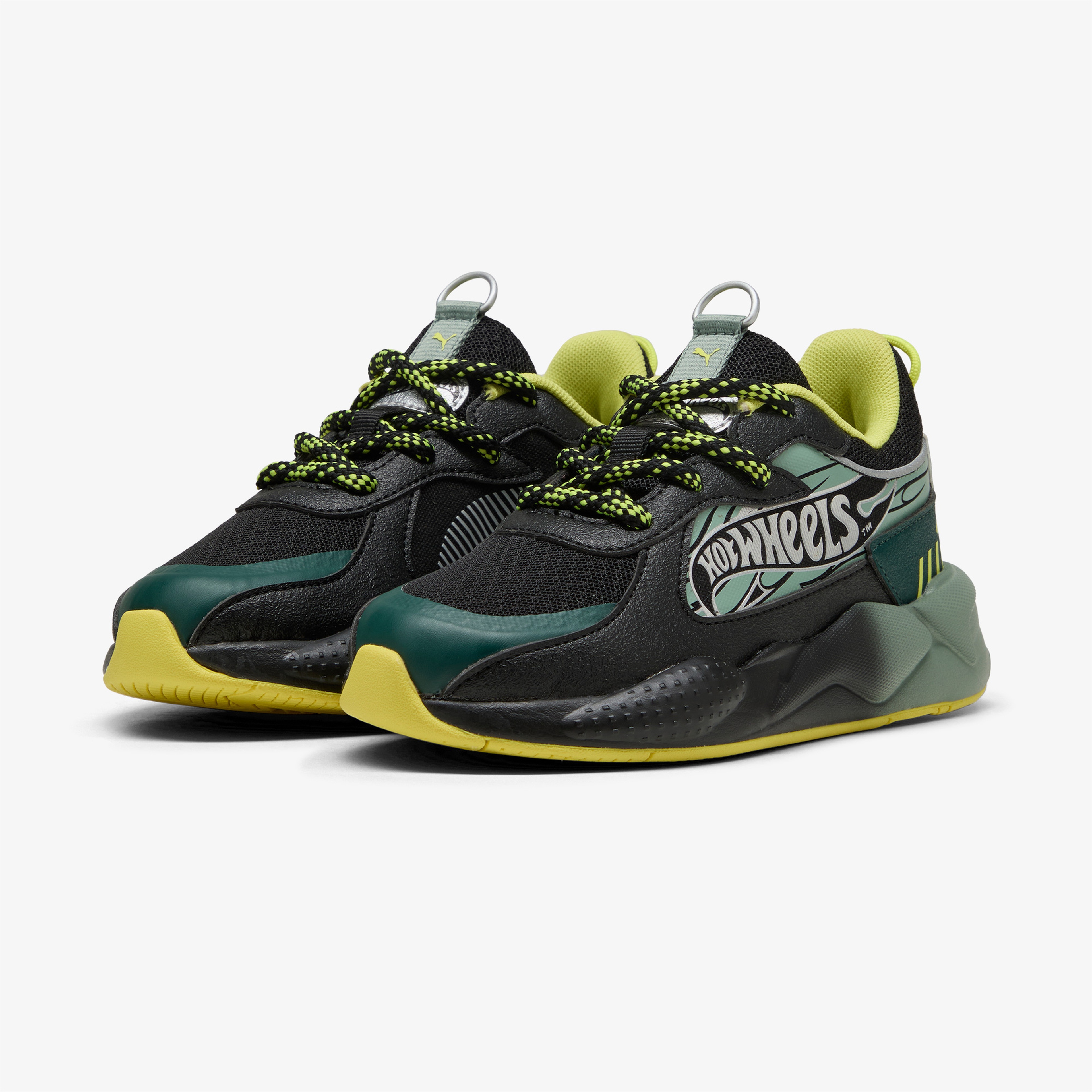 Puma Rs-X Hot Wheels Ps Çocuk Siyah Sneaker