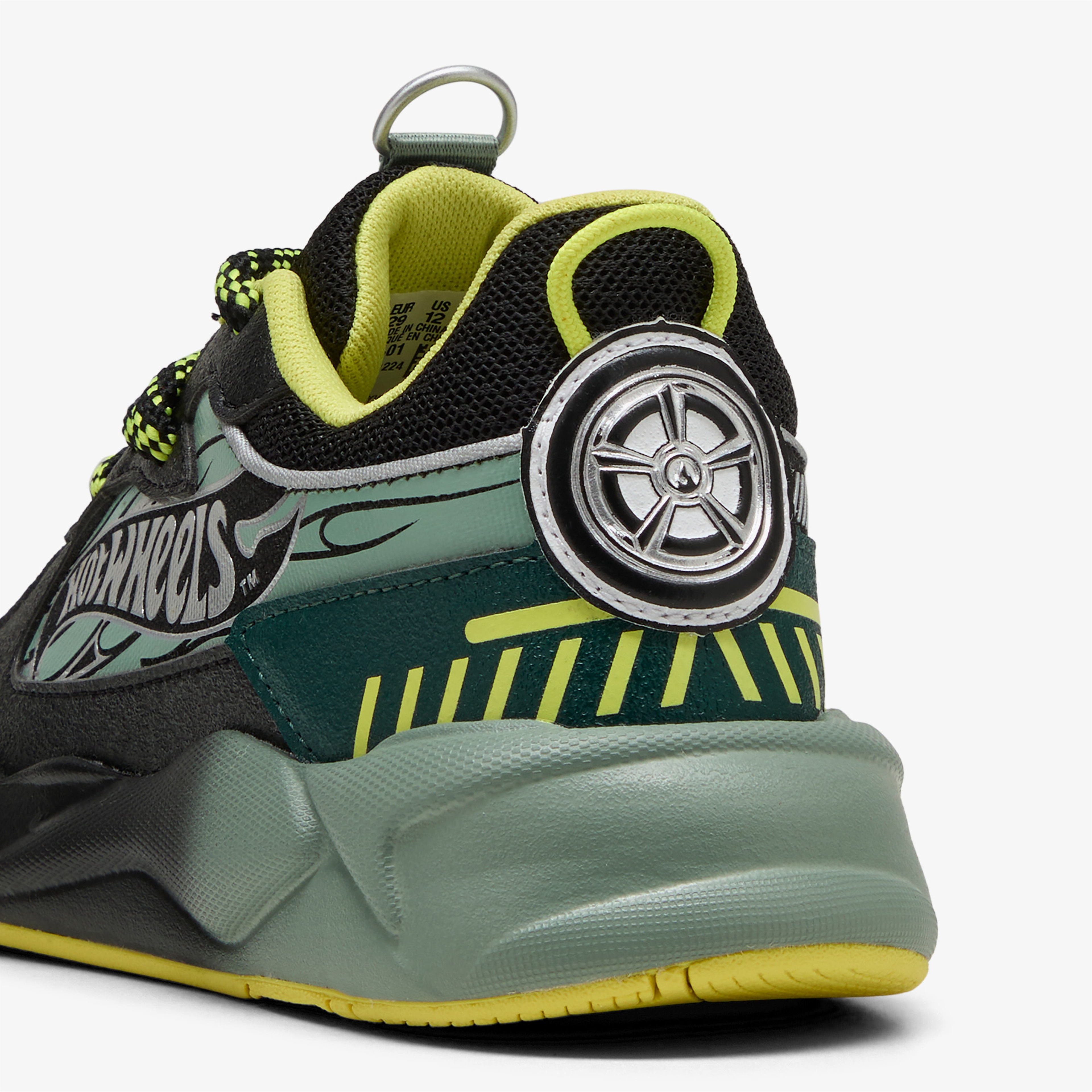 Puma Rs-X Hot Wheels Ps Çocuk Siyah Sneaker