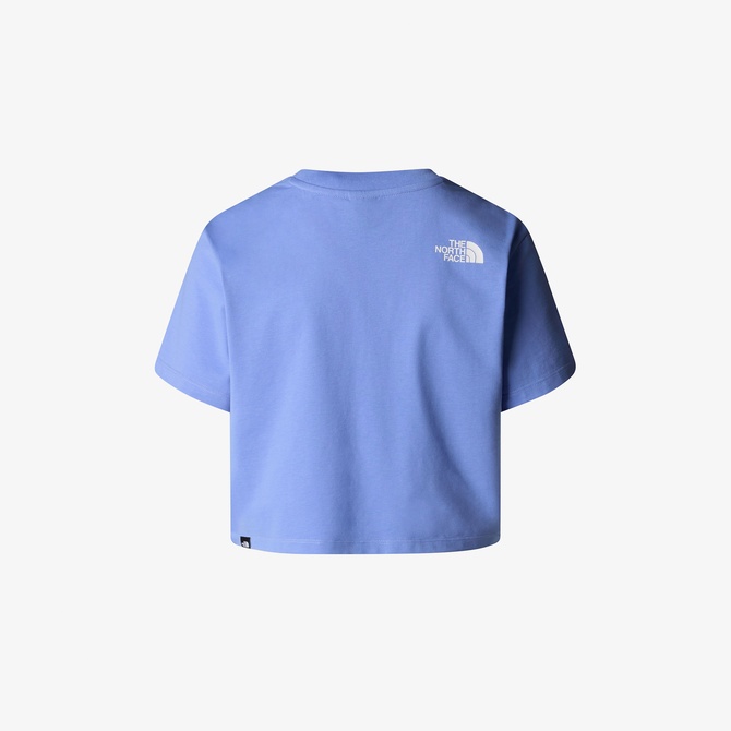 The North Face Sımple Dome Cropped Slim Kadın Mavi  T-Shirt