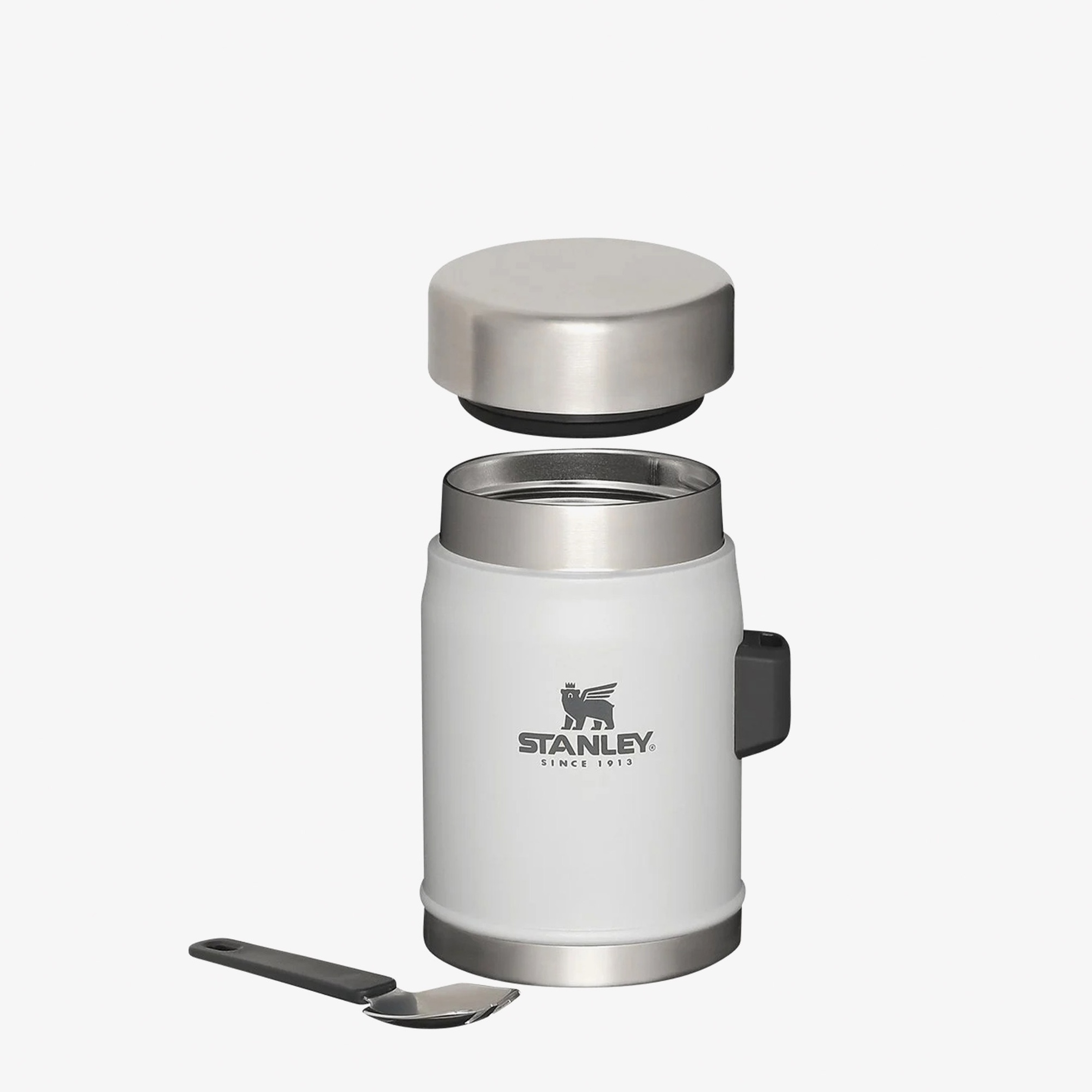  Stanley Klasik Paslanmaz Çelik 0.40L Kaşıklı Unisex Gri Yemek Termos