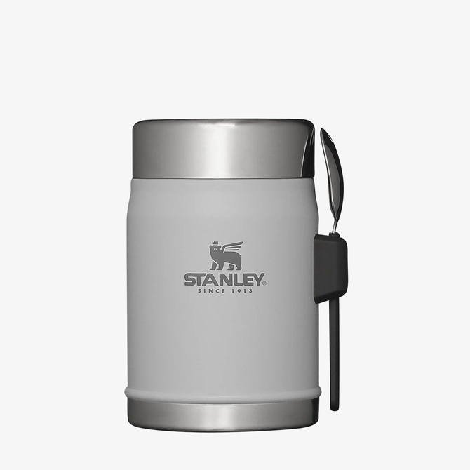  Stanley Klasik Paslanmaz Çelik 0.40L Kaşıklı Unisex Gri Yemek Termos